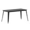 Flash Furniture 30x60 Table Black Umbrella Top/Black Steel Frame JJ-T146120-BKBK-GG - alternate 5